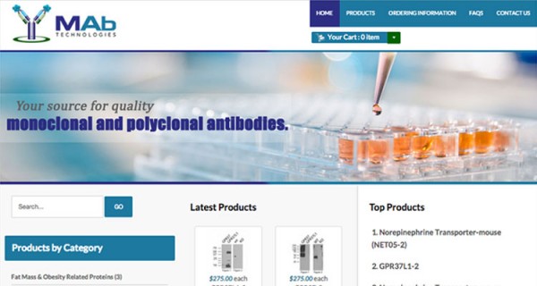 MAb Technologies website